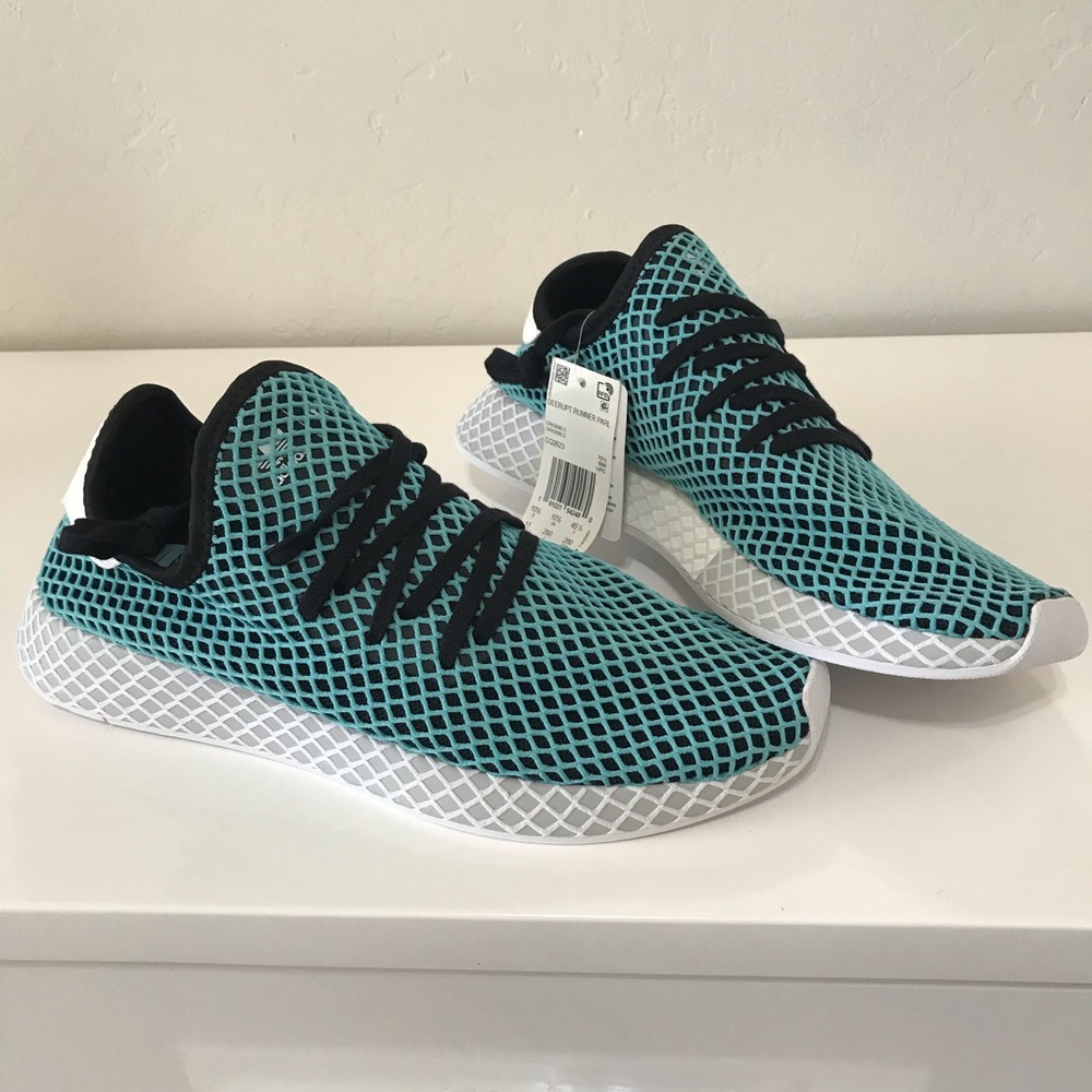 Adidas Deerupt Parley runner mens 11 cq2623 shoes